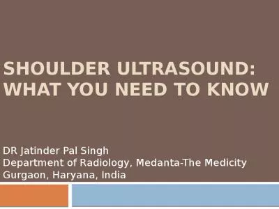 Shoulder ultrasound: What you need to know