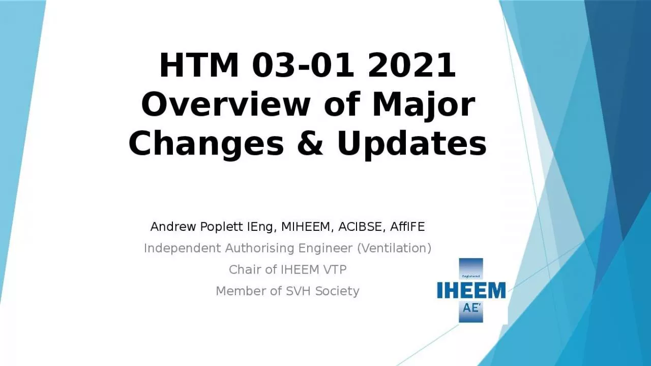 PPT-HTM 03-01 2021 Overview of Major Changes & Updates