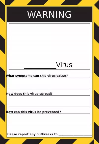 WARNING __________ Virus