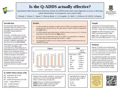 Is the Q-ADDS actually effective?