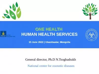 ONE HEALTH  HUMAN HEALTH SERVICES