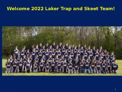 Welcome 2022 Laker Trap and Skeet Team!