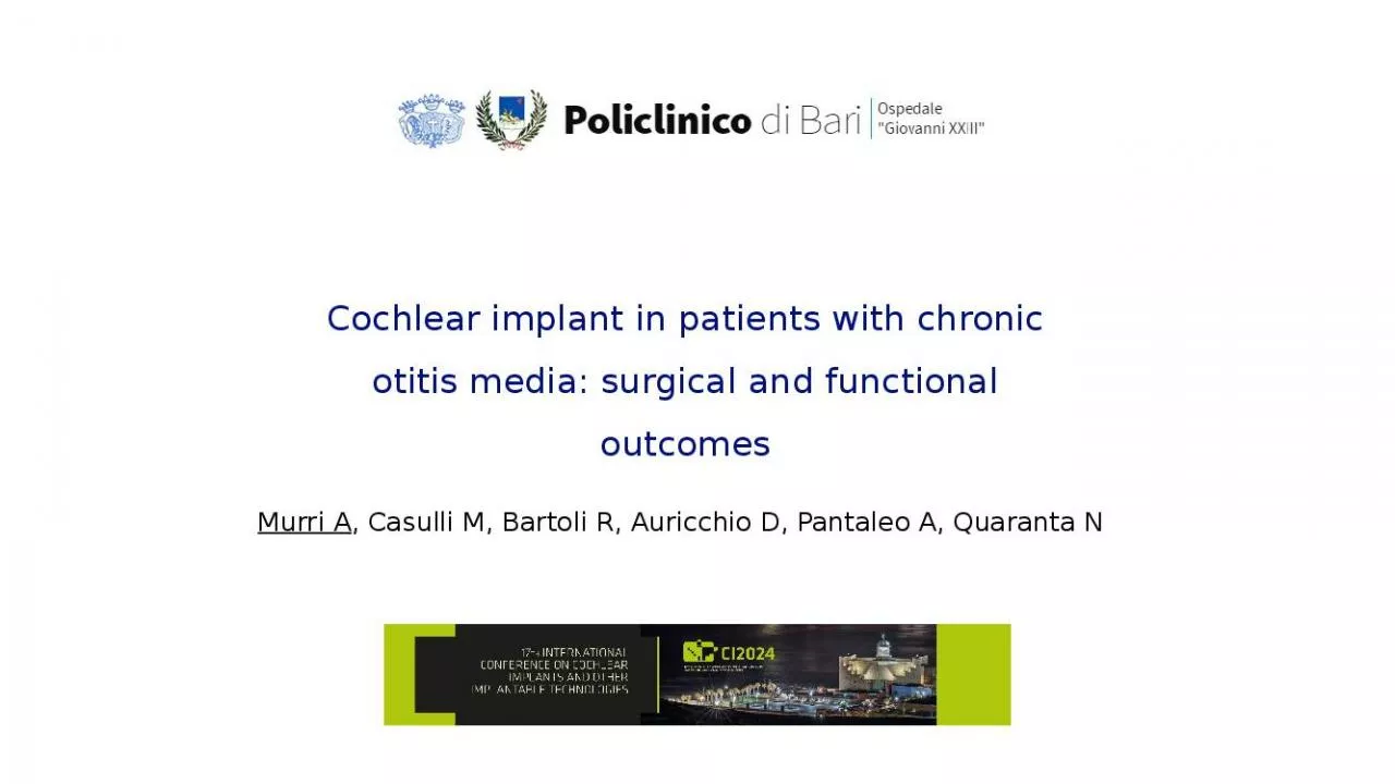 PPT-Cochlear implant in patients