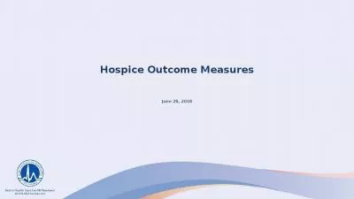 Hospice Outcome Measures