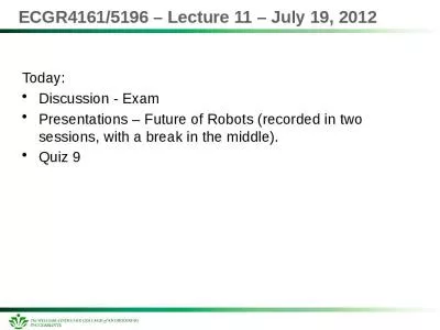 Lecture Future Robots Future Medical Delivery Neural