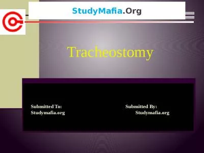 Submitted Studymafiaorg Tracheostomy Table