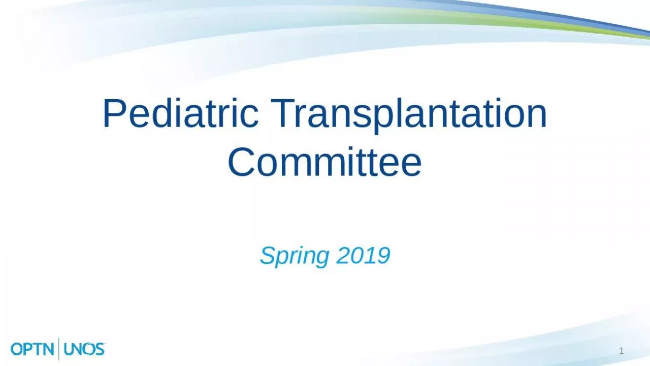 PPT-Pediatric Transplantation Pediatric Recipient Transition Project