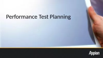 Performance Planning Risks