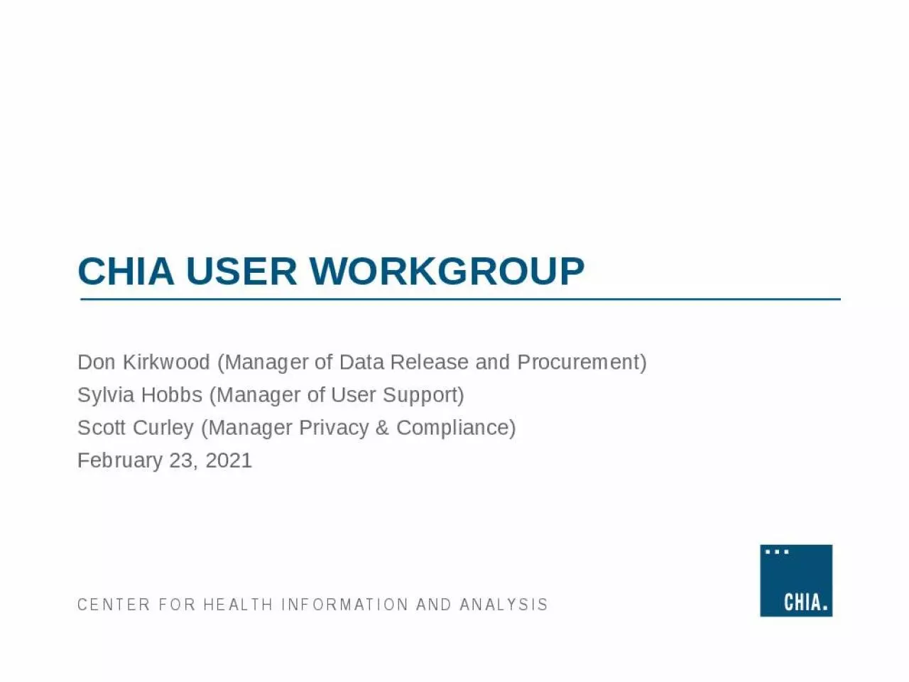 PPT-Kirkwood Manager Release Hobbs Manager Curley Manager Privacy Release