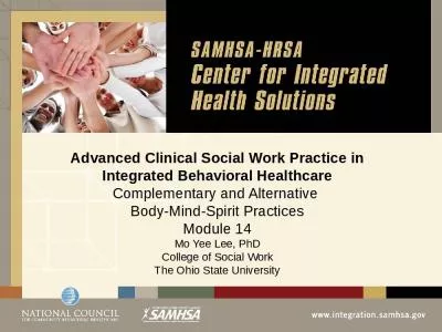 Advanced Clinical Social Practice Integrated Behavioral Alternative