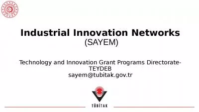 Industrial Innovation Networks Innovation Grant Programs Directorate