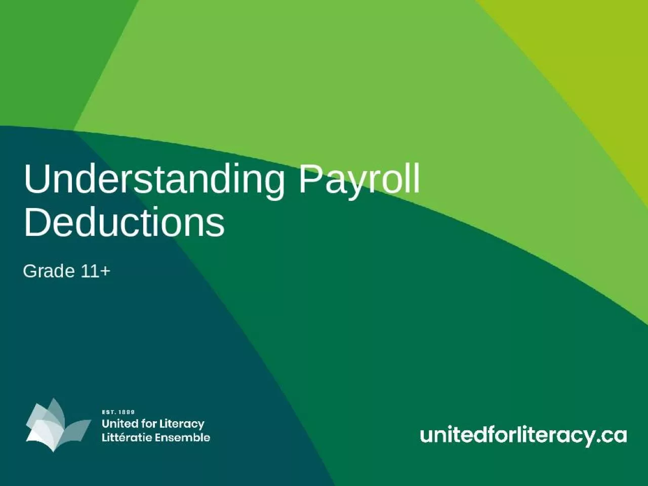 PPT-Understanding Payroll Special Teachers Students Income Pension Union