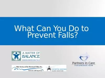 Prevent Falls Vision