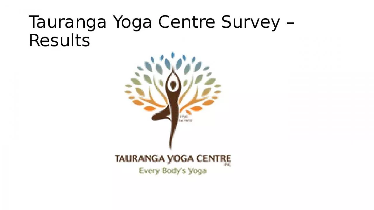 PPT-Tauranga Centre Survey Results Background Committee