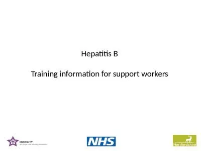 Hepatitis Training Hepatitis