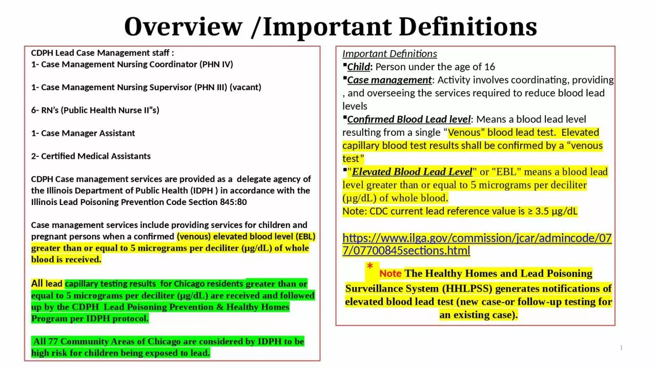 PPT-Overview Important Management Management Nursing Coordinator