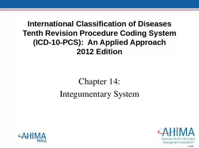 International Classification Diseases Tenth Revision Procedure Coding