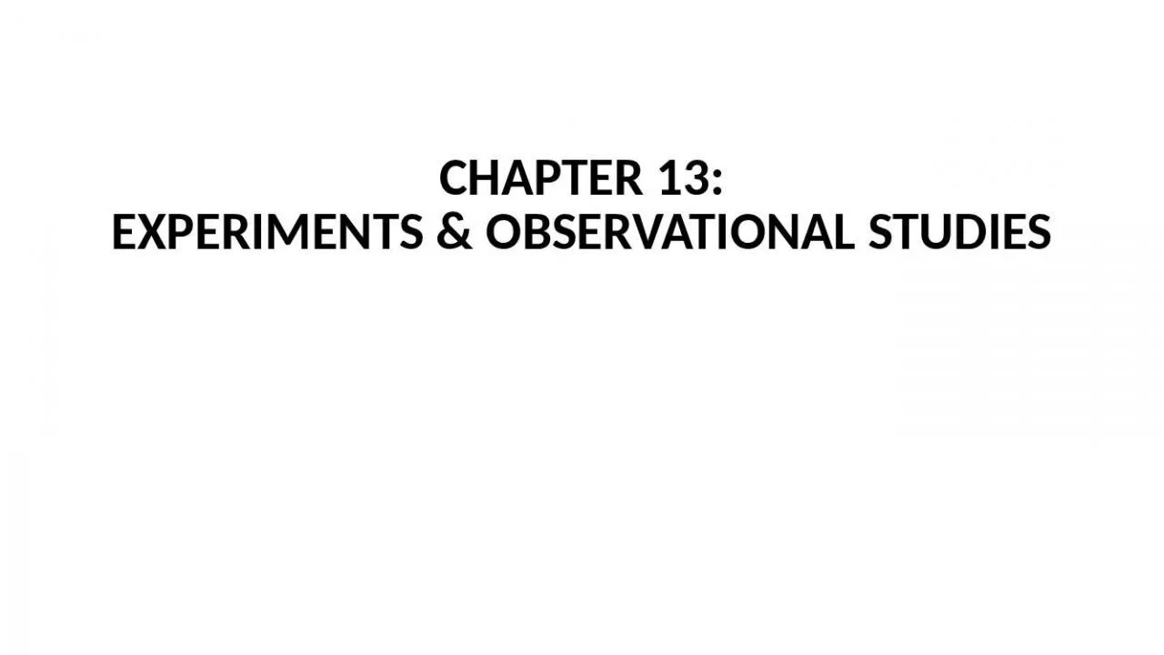 PPT-Observational Studies Simply Example Cannot Retrospective Study Select