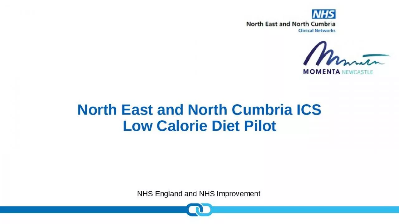 PPT-North North Cumbria Calorie Pilot Diabetes