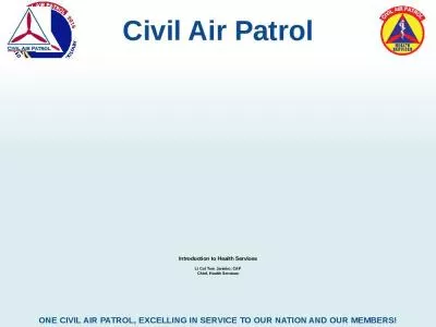 Introduction Health Janisko Health Civil Patrol Health Services Cadet