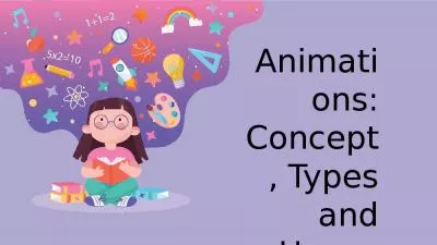 Animations Concept Types Usage Animation Animation