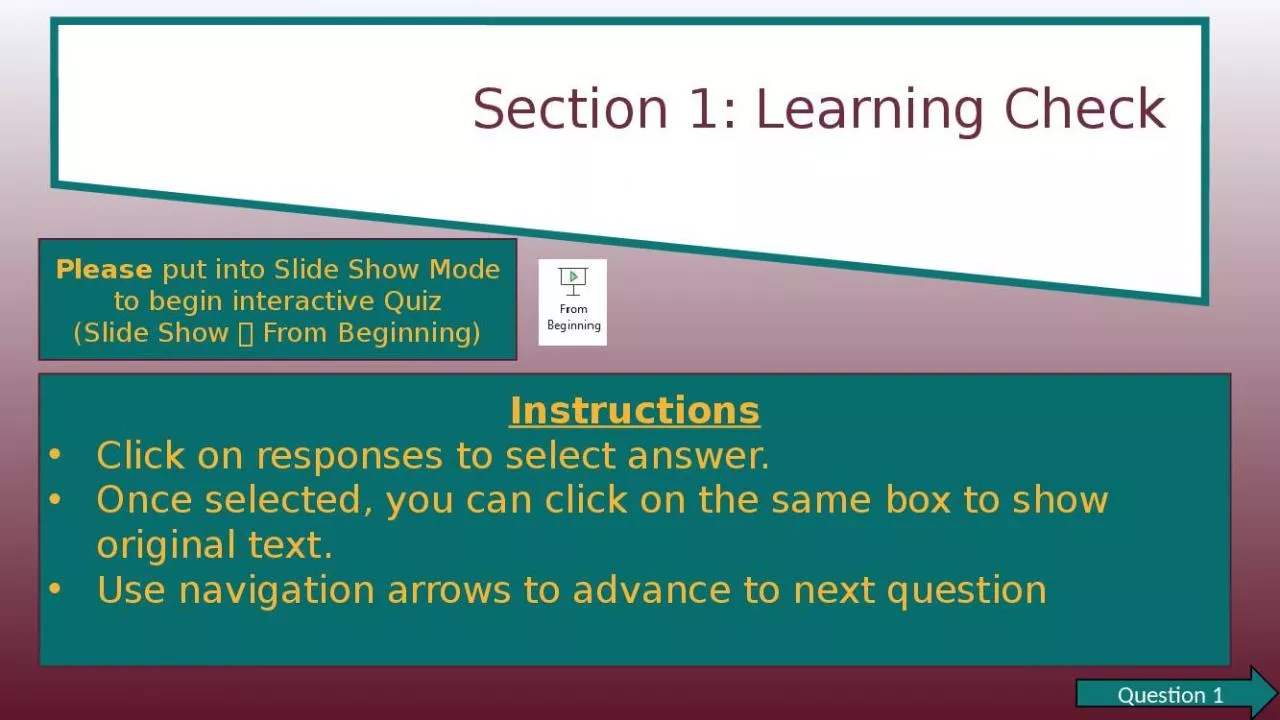 PPT-Section Learning Please Slide Successful