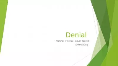 Denial Norway Project Level Denial