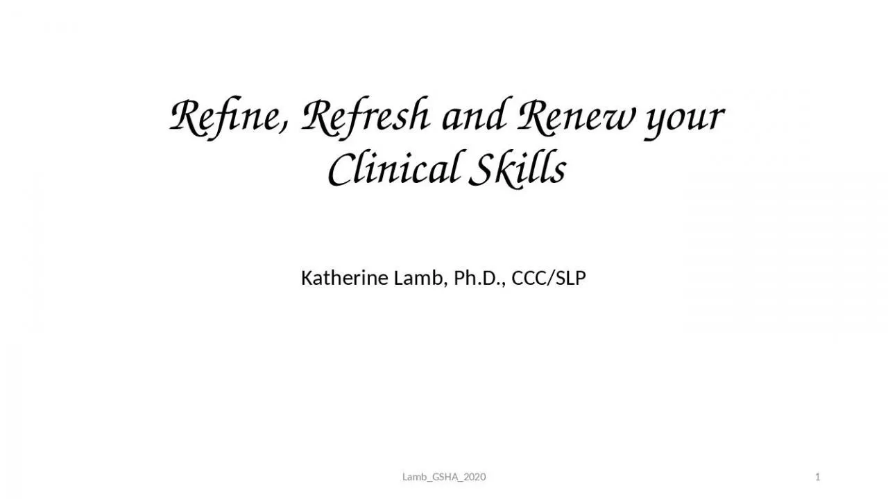 PPT-Refresh Renew Clinical Financial Relevant Financial Relationships