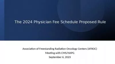 Physician Schedule Proposed Freestanding Radiation Oncology Centers