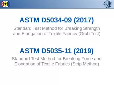 ASTM D5034-09 (2017)