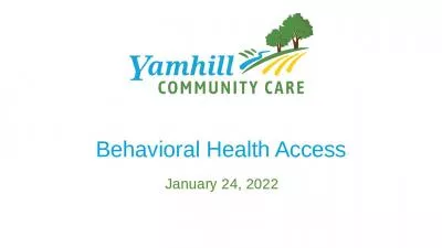 Behavioral Health Access