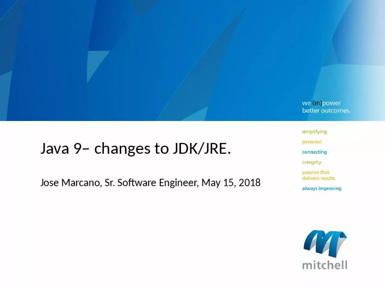 PPT-Java 9 changes to JDK/JRE.