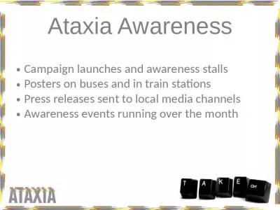 Ataxia Awareness