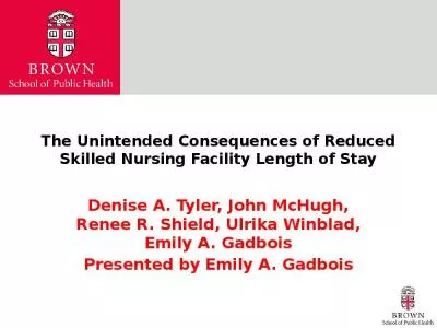 The Unintended Consequences of Reduced Skilled Nursing Facility Length of Stay