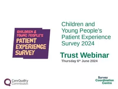 Children and Young People s Patient Experience Survey 2024