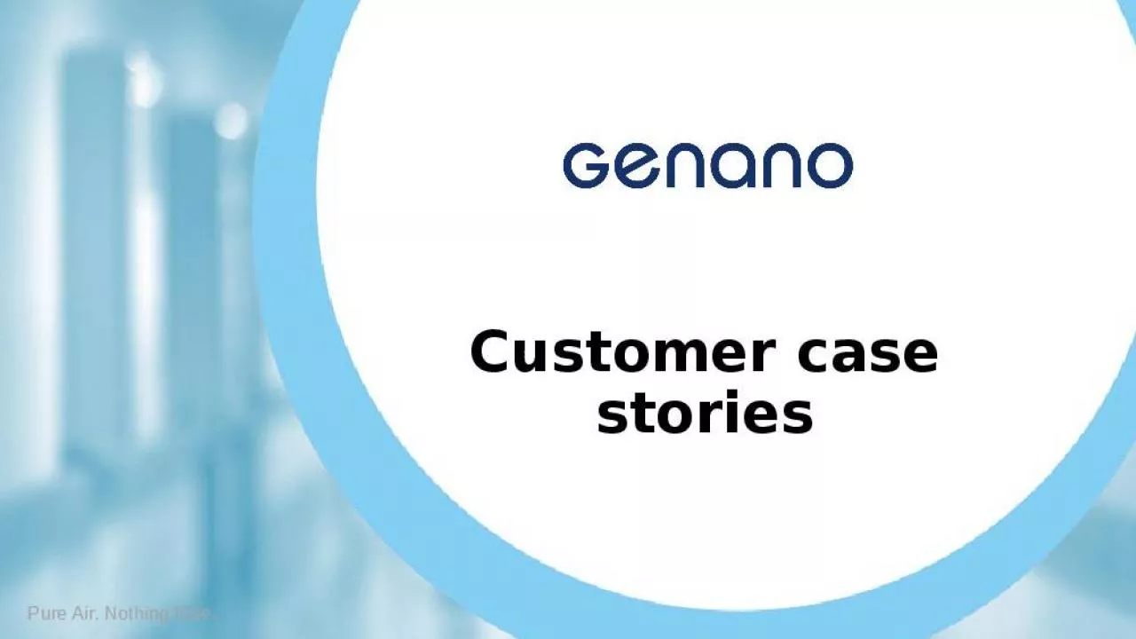 PPT-Customer case stories