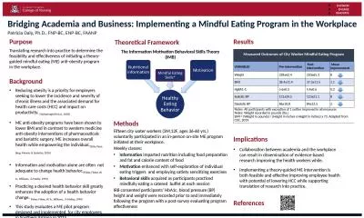 Bridging Academia and Business: Implementing a Mindful Eating Program in the Workplace