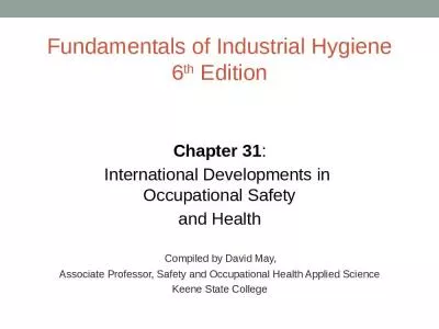 Fundamentals of Industrial Hygiene 6th Edition