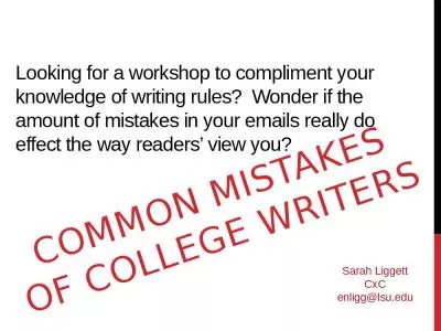 Looking for a workshop to compliment your knowledge of writing rules?  Wonder if the amount of mistakes in your emails really do effect the way readers  view you?