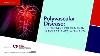 Polyvascular Disease,  Secondary Prevention in  PVI Patients With PVD