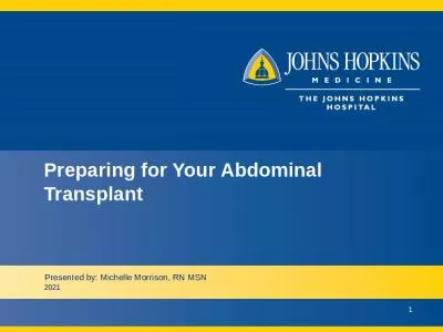 Preparing for Your Abdominal Transplant