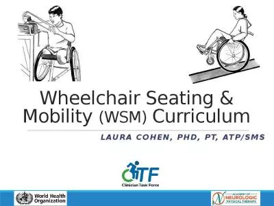 Wheelchair Seating & Mobility (WSM) Curriculum