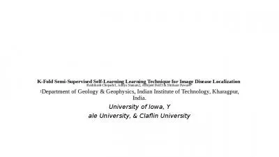 K-Fold Semi-Supervised Self-Learning Learning Technique for Image Disease Localization