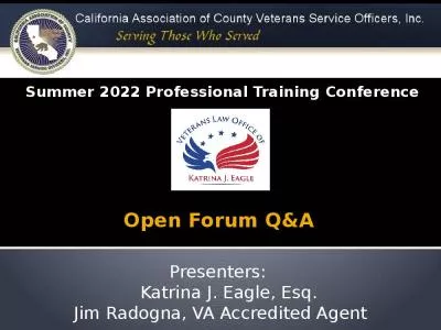 Open Forum Q&A