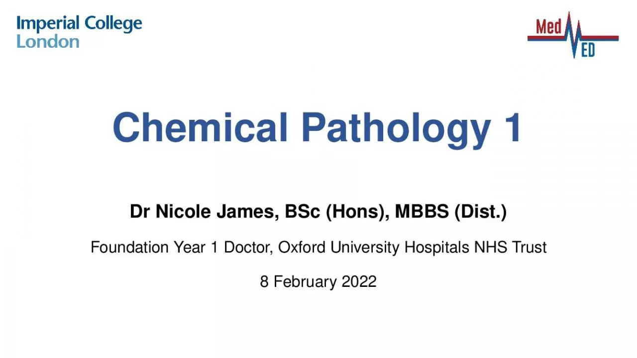 PPT-Chemical Pathology 1