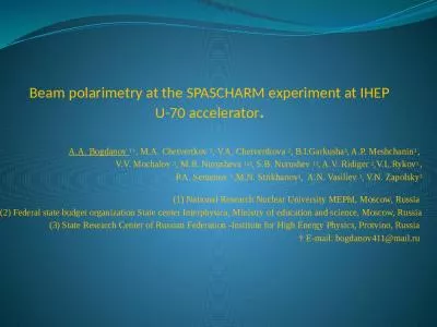 Beam polarimetry at the SPASCHARM experiment at IHEP U-70 accelerator.