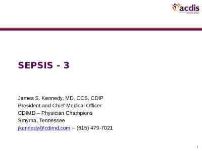 SEPSIS - 3