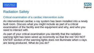 Radiation Safety