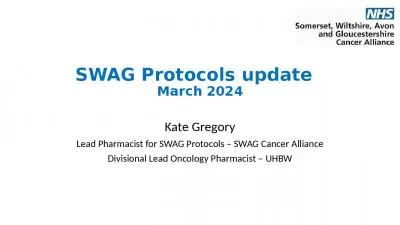 SWAG Protocols update   March 2024