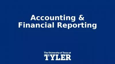 Accounting & Financial Reporting